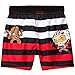 Disney Star Wars Boys Swim Trunks and Rash Guard Set (2T, Vader Red/Black)