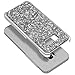 UrbanDrama Galaxy S8 Plus Case, Luxury Glitter Sparkly Crystal Rhinestone Dual Layer Hard PC Soft TPU Bumper Shockproof Protective Case Compatible Samsung Galaxy S8 Plus, Black