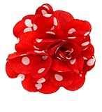 Men's Polka Dot Lapel Flower Pin