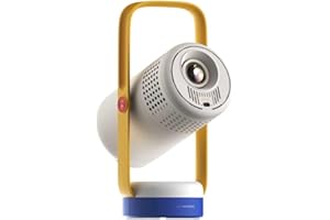 XGIMI Vibe One Mini 1080P Smart Portable Projector, Google TV with Licensed Netflix, Built-in Battery, Auto Focus Auto Keysto