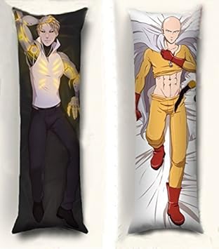 Relaxcos One Punch Man Genos And Saitama Logo Pillow Case 59