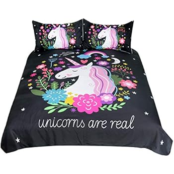 Kids Furniture Decor Storage Beddinginn Purple Unicorn Bedding