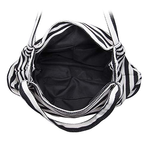 IBFUN Summer Tote Bag for Women Large Beach Bag Canvas Hobo Handbags Ladies Shoulder Bag Satchel Purse