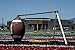 JCXSPORTS Football Kicking Tee - Field Goal Football Place Holder - Pro Kickoff Post (Black/White)