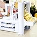 Culinary King Tri-Bade Vegetable and Fruit Spiral Slicer and Spiralizer with Free Bonus Tomato and Onion Dicer for Zucchini, Pasta, Spaghetti, and Vegetarian Cooking