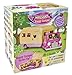 Li’l Woodzeez Happy Camper – Pink Toy Car with Family Caravan – 40 Pieces Playset with Toy Furniture, Food, and Kitchen Accessories – Gifts for 3+ Years