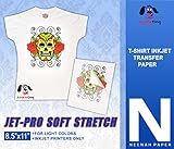 JET-PRO®SS JETPRO SOFSTRETCH HEAT TRANSFER PAPER 8.5 X 11