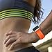 Sundo Apple Watch Band Silicone 38mm 42mm, Iwatch Replacement Wrist Strap Bracelet Band for Apple Watch Nike+ Sport Edition Series 1 Series 2 Series 3 (Orange 42 ML)