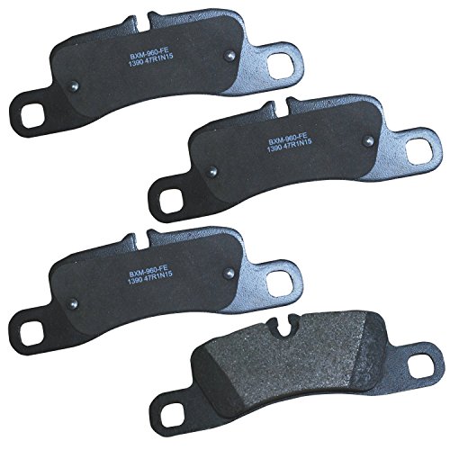 Bendix Premium SBM1390 Semi-Metallic Rear Brake Pads for Porsche Cayenne 2011-2…