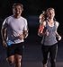 JQP Sports Running Vest and 4 LED Safety Light Set The Perfect Waterproof Running Light and Reflective Vest for Jogging Cycling Biking Strobe Light (L/XL)