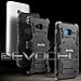 Lumia 640 Case, Evocel [New Generation Series] Belt Clip Holster, Kickstand, & Dual Layer for Microsoft Lumia 640, Black (EVO-NK640-XX01)