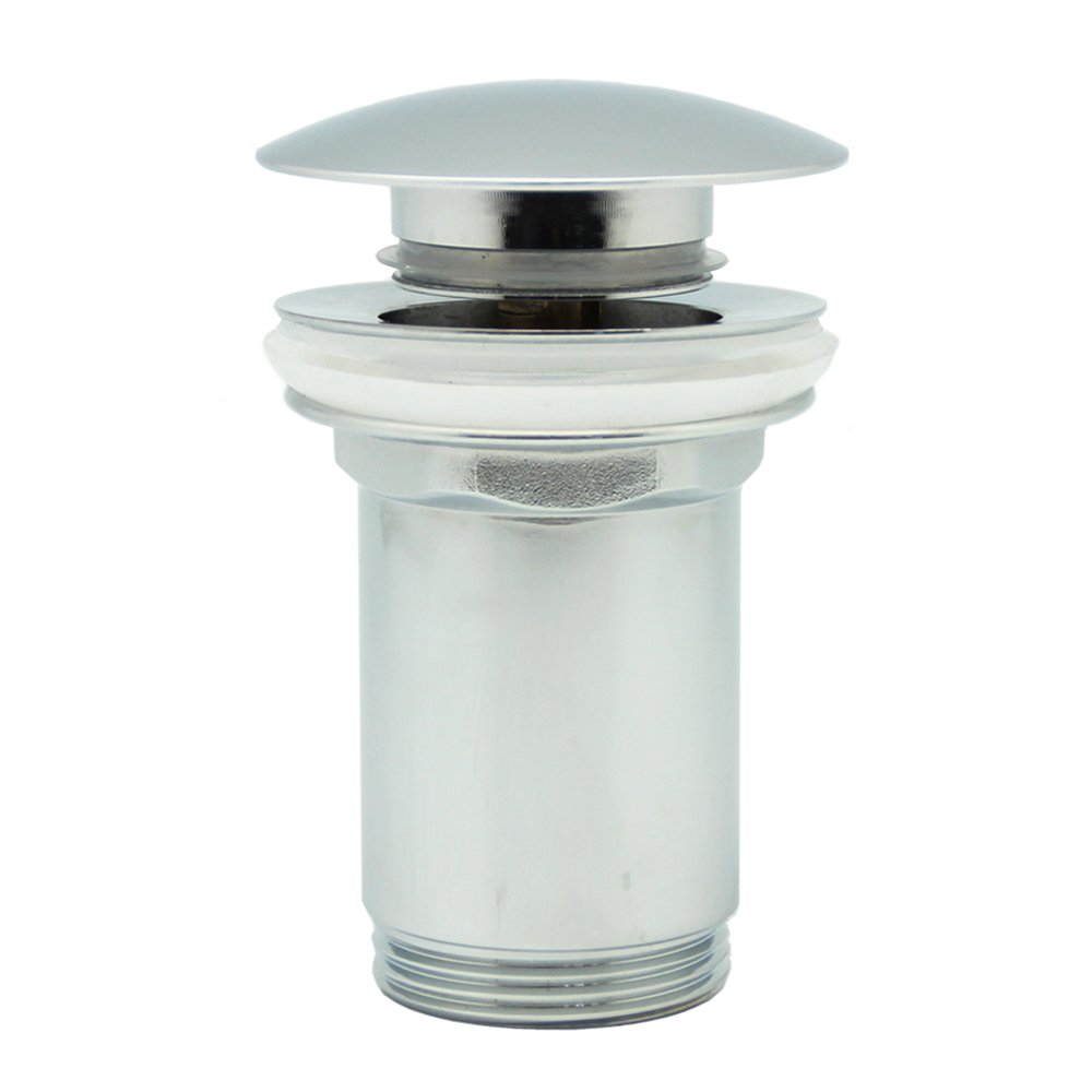 OXEN 170222 Click clack Clic Clac Valve (Large Plug) -Gloss, Polished Chrome