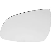 Dorman 57686 Driver Side Door Mirror Glass Heated with Backing Plate Compatible with Select BMW Models