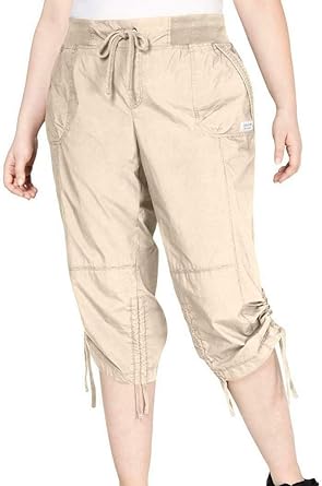 calvin klein performance capri cargo pants
