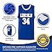 AFLGO Jesus Shuttlesworth #34 Lincoln High School Basketball Jersey Stitched