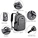 Travel Laptop Backpack,Anti Theft Waterproof Backpack College Studen Bookbag with USB Charging Port & Headphone Interfac for Boys Girls & Women Men,Business Laptop Bag Fits 15.6-Inch Laptop(Grey)