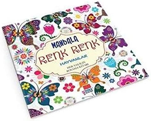 Mandala Renk Renk Hayvanlar Her Yas Icin Boyama Kitabi Sinan