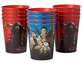American Greetings Star Wars Episode VII Plastic Party Cups (12 Count), 16 oz