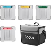 Godox LiteFlow 15 6 x 6-Inch Reflector Kit with Varying Diffusion Strengths and Soft Case