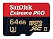Sandisk Extreme Pro - Flash Memory Card - 64 GB - microSDXC UHS-II - Black, Red primary