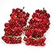 ReFaxi144 X Chic Mini Artificial Paper Rose Flower Wedding Card Decor Craft (Red)