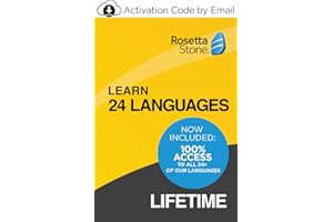Rosetta Stone LIFETIME UNLIMITED - Learn All 24 Languages [PC/Mac Online code]