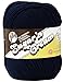 Lily Sugar 'N Cream Super Size Solid Yarn, 4oz, Gauge 4 Medium, 100% Cotton - Bright Navy - Machine Wash & Dry