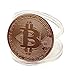 OutTop 3 Pcs Art Gold Plated Bitcoin Collection Coin Home Room Office Decoration (A)