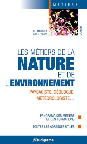 Les  métiers de la nature et de l'environnement