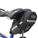 OuTera Bike Saddle Bag Bike Seat Bag Bicycle Seat Pack Cycling Seat Bag Bontrager Seat Pack Strap-on Bag for Your Spare Tube Tire Removal Wedges and Bontrager Torx Wrench Set[1 Year Warranty]