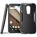 Moto X Case, SUPCASE [Unicorn Beetle Series] for All New Motorola Moto X (2nd Gen.) Phone 2014 Release, Premium Hybrid Bumper Case (Black/Black) - Not Fit Moto X Phone (1st Gen.) 2013 Release