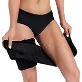 Bakerdani Thigh Trimmers Wraps for Women & Men, Neoprene Thigh Brace Support Hamstring Compression Sleeve, Increases Heat & Sweat to The Thighs