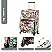 Lily Bloom Luggage Set 4 Piece Suitcase Collection With Spinner Wheels For Woman (Bliss)