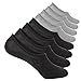8 Pairs No Show Socks Men Women Low Cut Cotton Non-Slip Invisible Casual Liners Sock