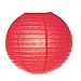 10pcs Premium Hand made Round Paper led Lantern for spring and Mid-Autumn Festival,marriage decoration red