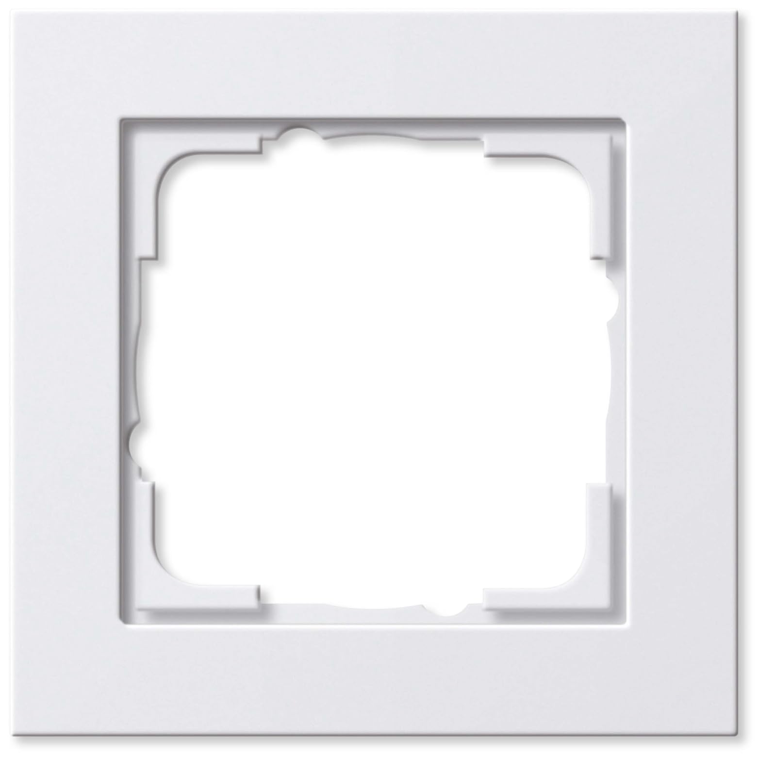 GIRA 021129 Cover Frame, 1 Gang Gira E2 pure white