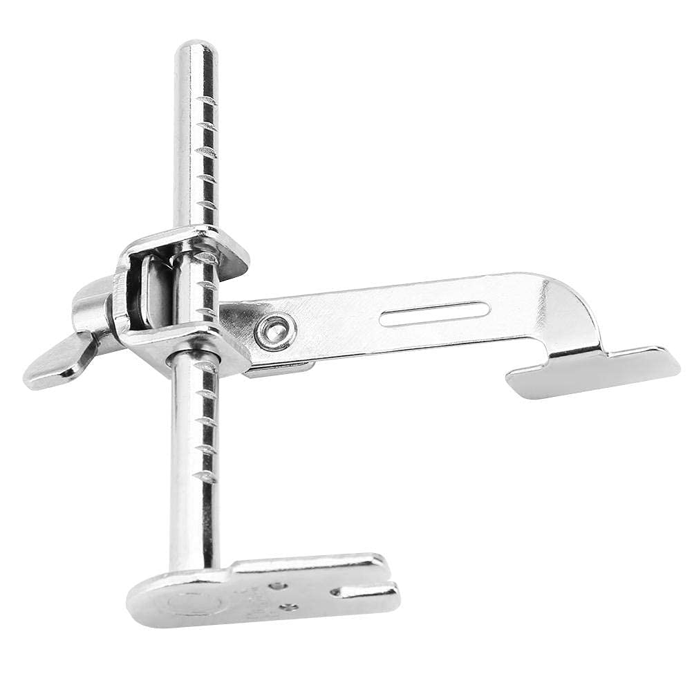 Garosa 10pcs Adjustable Seam Guide for Industrial Single Needle Sewing Machine K601 with Precision Stitching and Durable Metal Construction