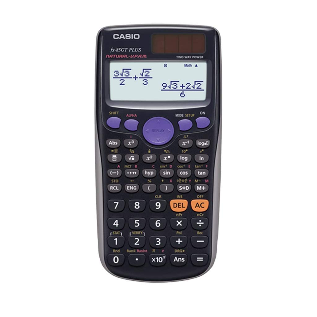 Casio FX-85GTPLUS-SB-UT Scientific Calculator (Old Model) replaced by the new FX-85GTX