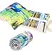 Damero Design Canvas Wrap Holder for 72 Colored Pencil, Roll Case for Pencils, Travel Organizer Pouch for Artist, Multi-Purpose (No Pencils Included), 72 Holes, Painting