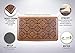 Urvigor Anti Fatigue Comfort Mats Kitchen Floor Mats Standing Mat for Standup Desks, Kitchens and Garages, Antique Light Flower Pattern (20x32x3/4-Inch, Antique)