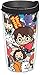 Tervis Harry Potter - Group Charms Tumbler with Wrap and Black Lid 16oz, Clear