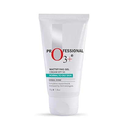 O3+ Mattifying Gel Cream SPF 50 for Preventing Sun Tan (50 g)