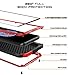 Galaxy S9+ / S9 Plus Case , Metal Shockproof Military Heavy Duty Protector Cover Case and Screen Protector for Samsung Galaxy S9+ / S9 Plus (Red)