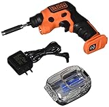 BLACK+DECKER 4V MAX Cordless Screwdriver with LED