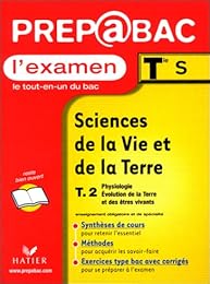 Sciences de la vie et de la terre, tle S