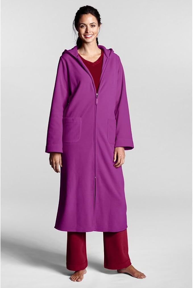 lands end sweatshirt robe