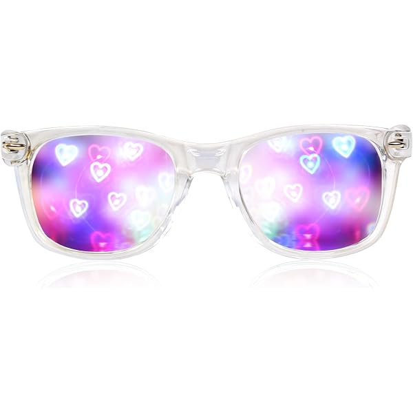 Lot De 20 Lunettes De Diffraction Arc-en-ciel - Effets Prismatiques Colorés - Pour Concerts, Fêtes, Clubs - Confortables Et Légères