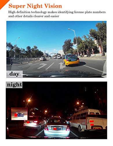 1080P 9.66" Full Touch IPS Screen Car DVR Stream Media Rear-View Mirror Monitor with Front and Rear Double Recorder HD Camera Waterproof Night Vision&GPS Tracking