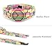 Bewell Student Girl's Elegant Cute Look Wood Watch Analog Quartz Lightweight Colorful Wood Wrist Watch