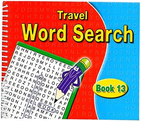 WF Graham A5 Spiral Bound Word Search Books 170 Puzzles for Adults & Kids 3090 (Book #13)